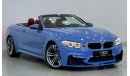 BMW M4 Std 2015 BMW M4 Convertible, Warranty, Full BMW Service History, GCC