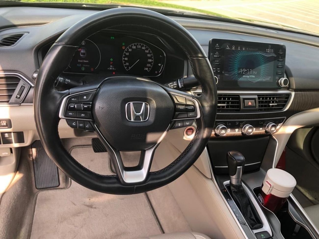 هوندا أكورد LX 1.5L Honda Accord 2020 Full Options (1.5 LTurbo ) GCC , Sunroof.leather Seats.
