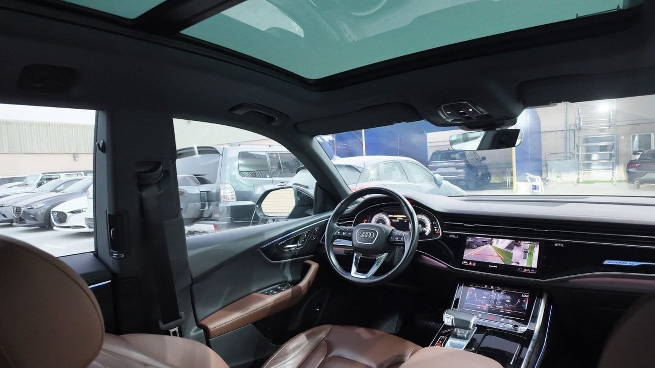 Audi Q8 55 TFSI quattro V6 3.0TC | Full Service History | Certified & Inspected | GCC | Zero Down payment support