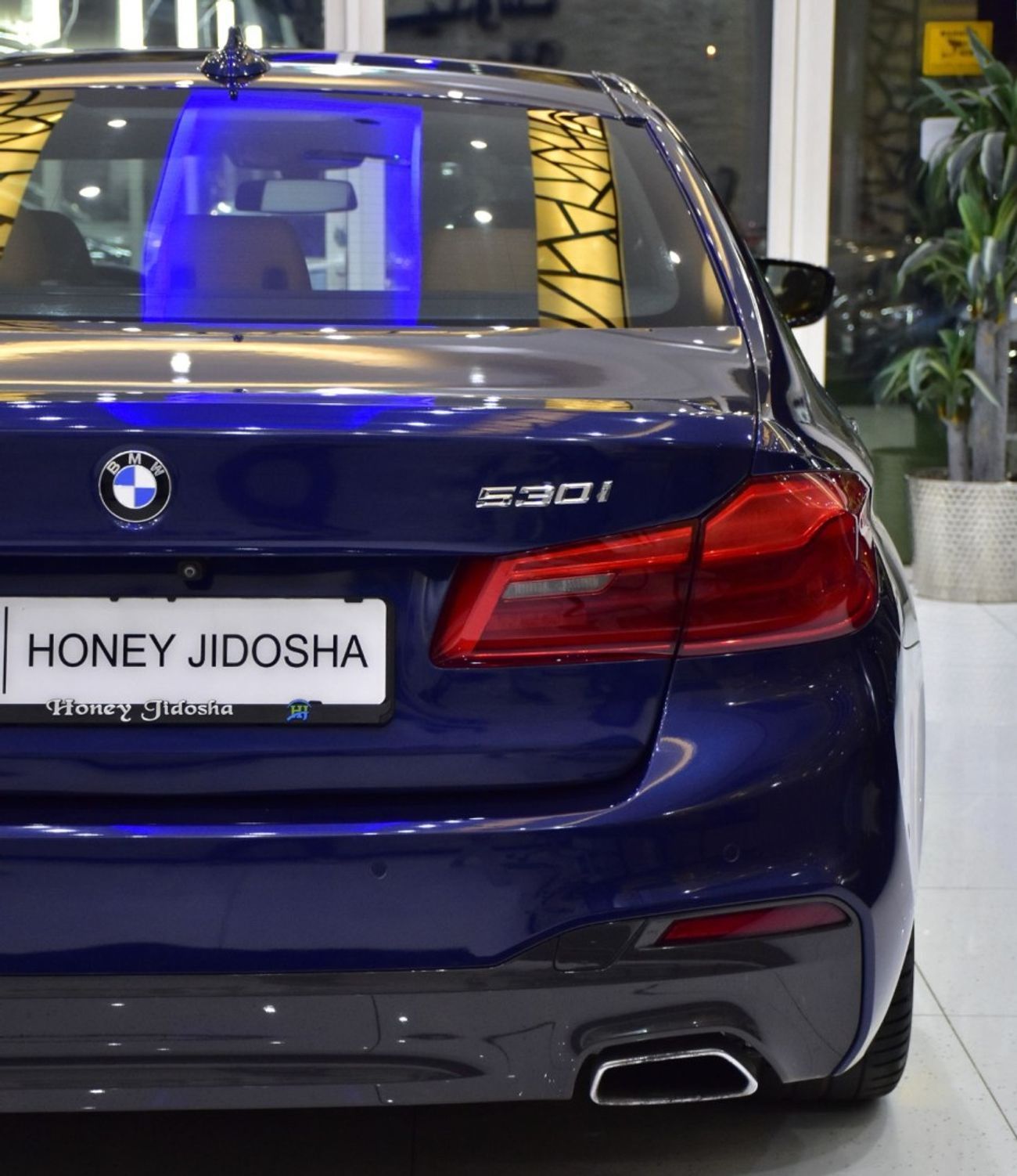 BMW 530i EXCELLENT DEAL for our BMW 530i M-Kit ( 2017 Model ) in Blue Color GCC Specs