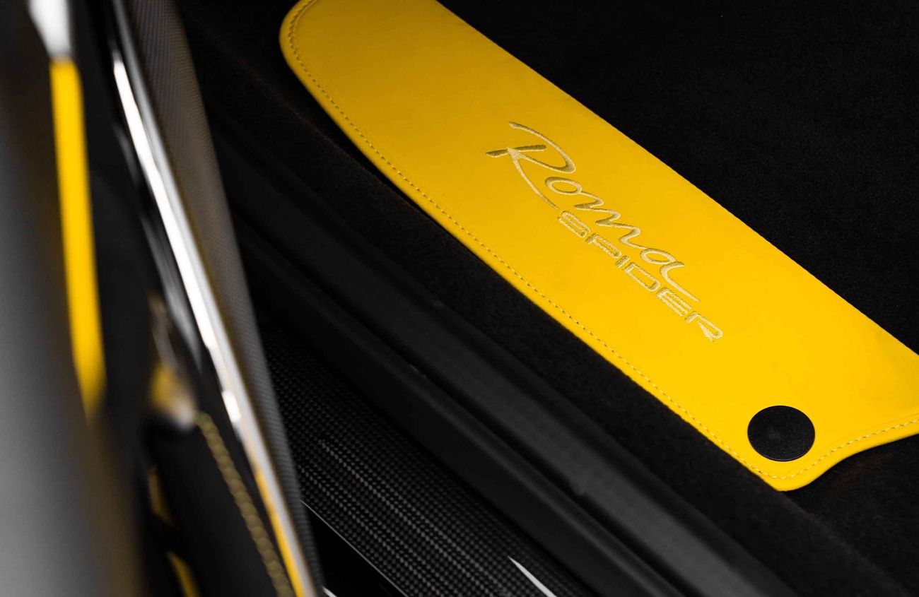 Ferrari Roma 3.9L V-8 Twin-Turbocharged Engine