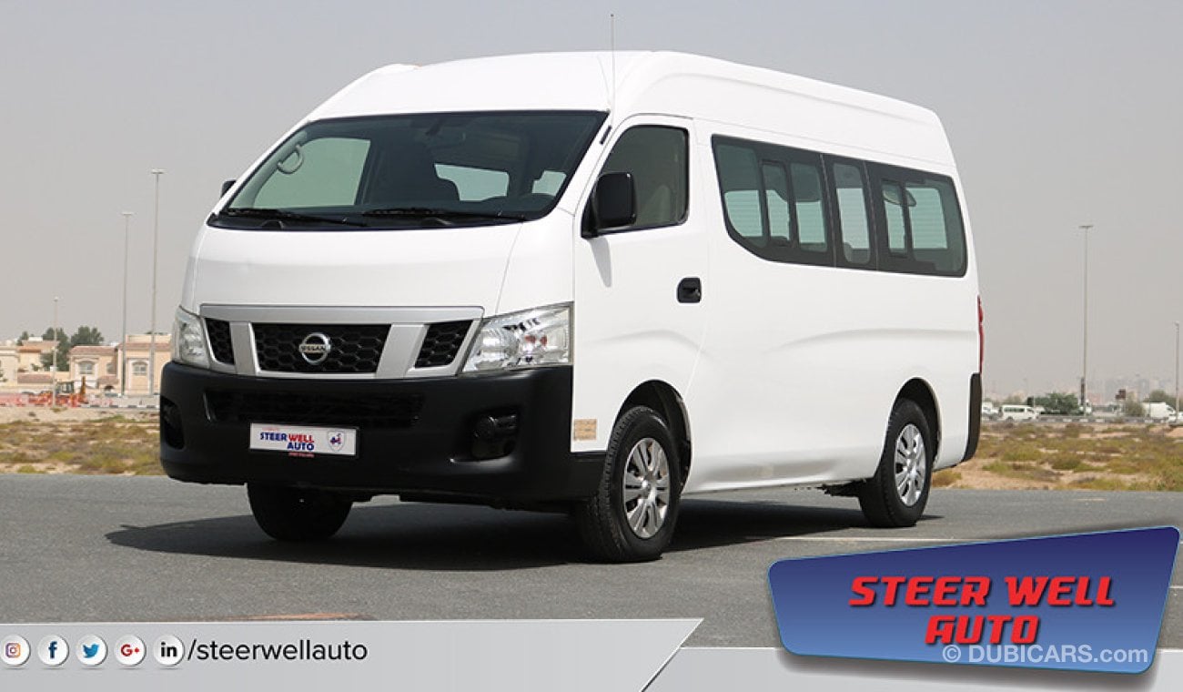 Nissan Urvan 15  SEATER HI ROOF BUS