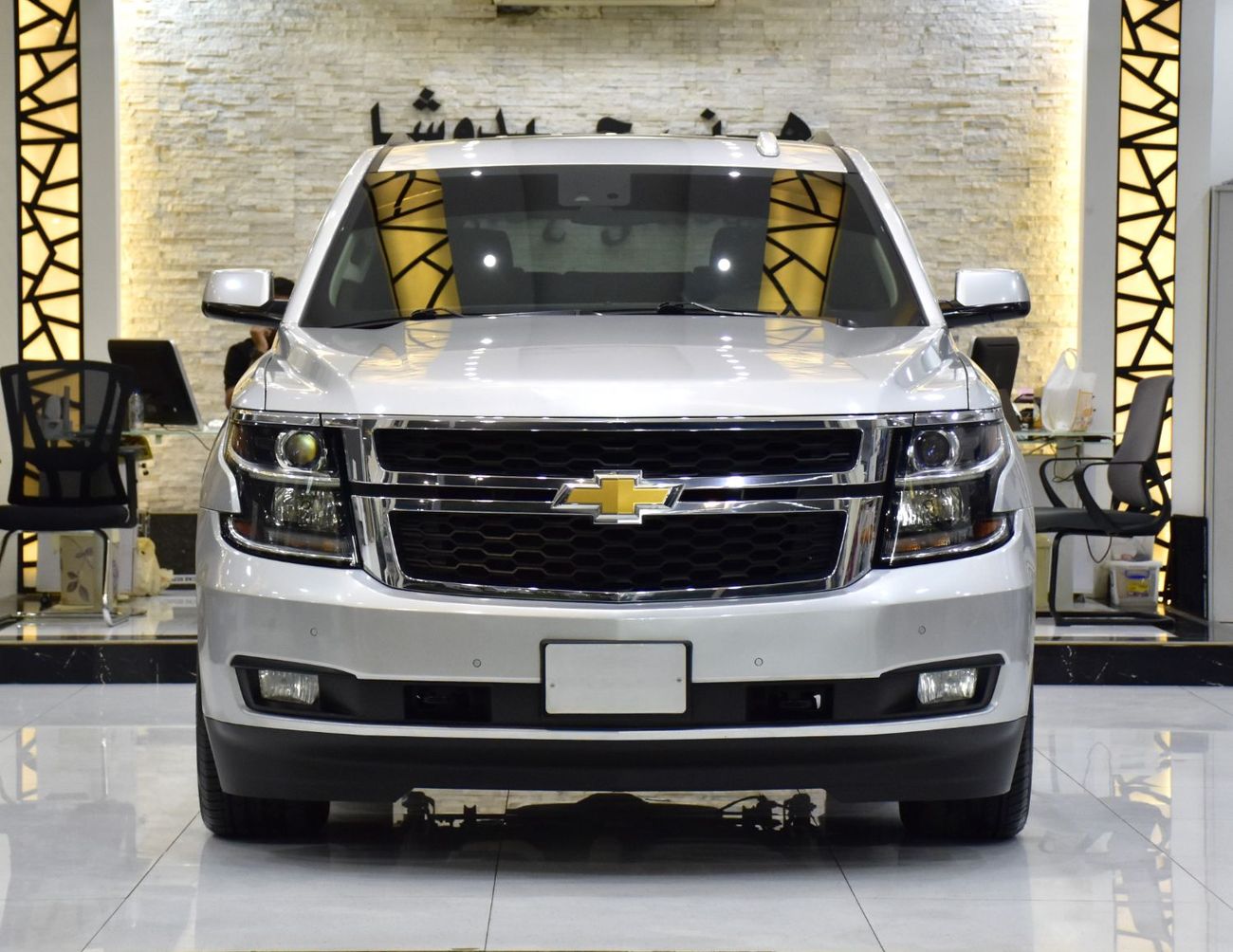 Chevrolet Tahoe EXCELLENT DEAL for our Chevrolet Tahoe LT ( 2016 Model ) in Silver Color GCC Specs