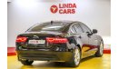 جاكوار XE Jaguar XE Pure 20t 2017 GCC under Agency Warranty with Zero Down-Payment.