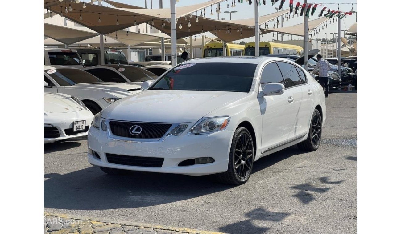 لكزس GS 350 موديل 2008 ، مستورد من امريكا ، فل اوبشن ، 6 سلندر ، ناقل حركة اوتوماتيك ، عداد المسافات 175000