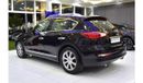 Infiniti QX50 EXCELLENT DEAL for our Infiniti QX50 ( 2015 Model ) in Black Color GCC Specs