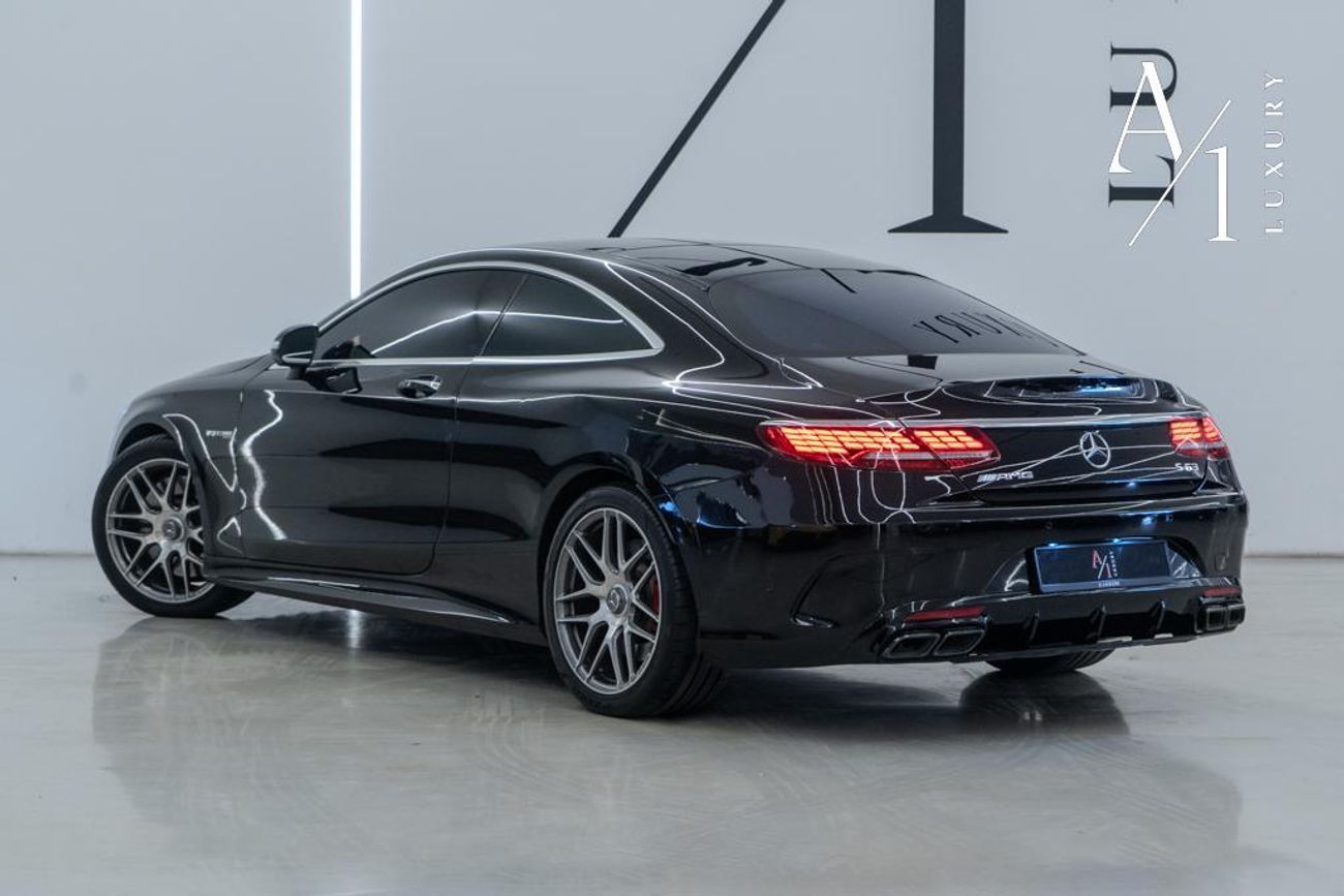مرسيدس بنز S 63 AMG كوبيه AMG 4MATIC+ 2019 Mercedes Benz S63, Warranty, Full Mercedes Service History, Fully Loaded, Low Kms