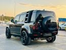 لاند روفر ديفندر 110 X P400 3.0L | Monthly AED 5950/- | 0% DP | Blindspot | Leather Interior | # 92966