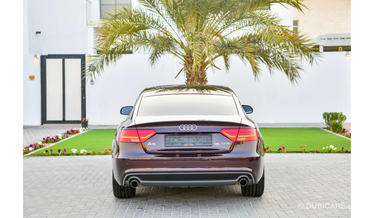 Audi A5 S Line 35 TFSI - Pristine Condition! - Full Agency History! - Fully Loaded! - AED 1,449 PM! - 0% DP