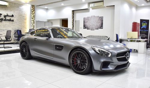 Mercedes-Benz AMG GT S EXCELLENT DEAL for our Mercedes Benz AMG GTs ( 2016 Model ) in Grey Color GCC Specs