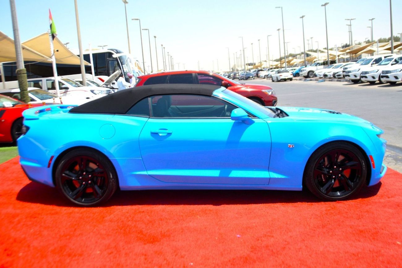 شيفروليه كامارو SS 6.2L Convertible READY TO USE  -- 6.2L CONVERTIBLE *RARE ATTRACTIVE COLOR