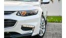 Chevrolet Malibu LTZ - Agency Warranty! - GCC - AED 1,610 PER MONTH - 0% DOWNPAYMENT