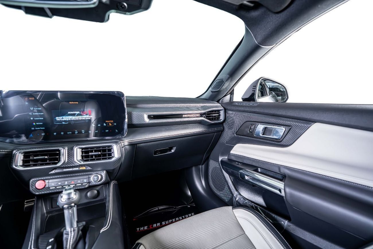 Ford Mustang GT Premium 5.0L (435 HP) Coupe A/T Naturally Aspirated V8-Al Tayer Warranty Until 2030-Sports Exhaus