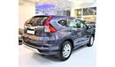 Honda CRV FULL SERVICE HISTORY!! Honda CR-V 2015 Model!! in Grey Color! GCC Specs