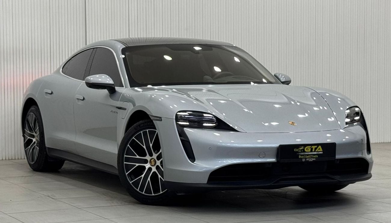 بورش تايكان 2024 Porsche Taycan 4S, 2 Year Porsche Warranty, 8 Years Battery Warranty, Full Service History, GCC