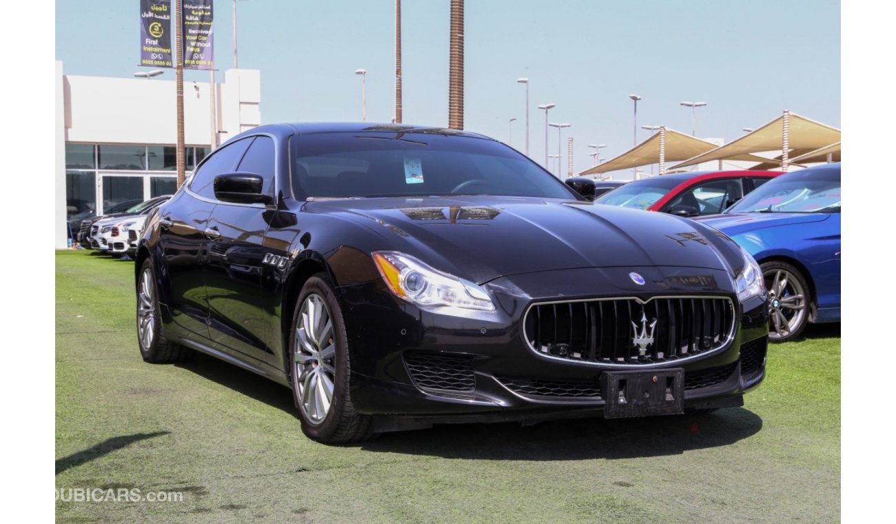 Maserati Quattroporte Gcc first owner under warranty to 6/2022