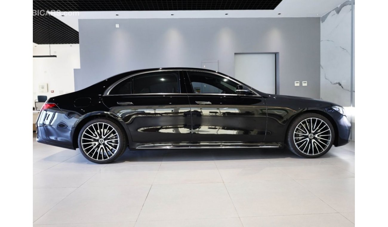 Mercedes-Benz S 500 4M | AMG | FULL OPTION | 5 YEARS WARRANTY WITH SERVICE PKG | SPECIAL INTERIOR | GCC