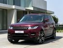 Land Rover Range Rover Sport SE 3.0L AED 2,340 P.M | 0% DOWN PAYMENT | RANGE ROVER SPORT SE | 2017 | 1ST OWNER | GCC SPECS