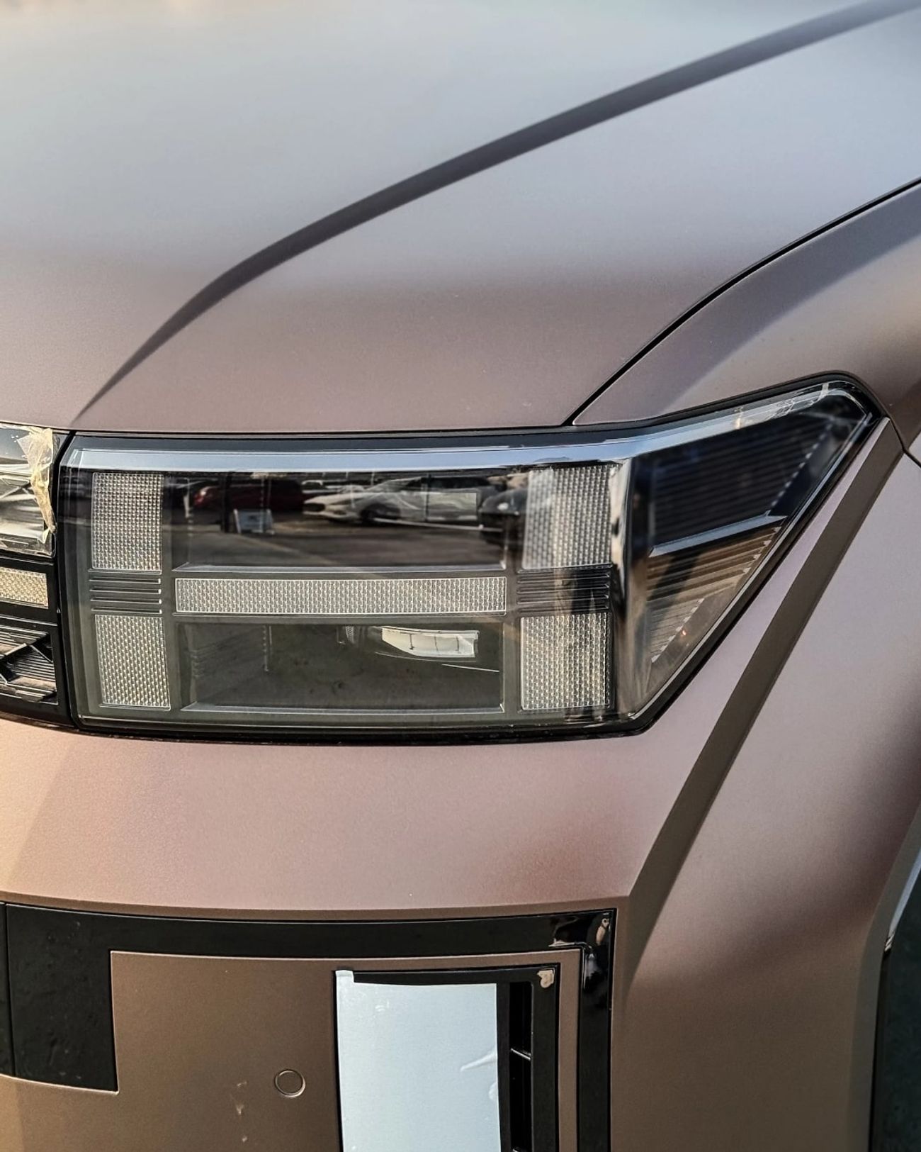 هيونداي سانتا في HYUNDAI SANTA FE 1.6T HEV Calligraphy - 2026 MODEL - BROWN COLOR