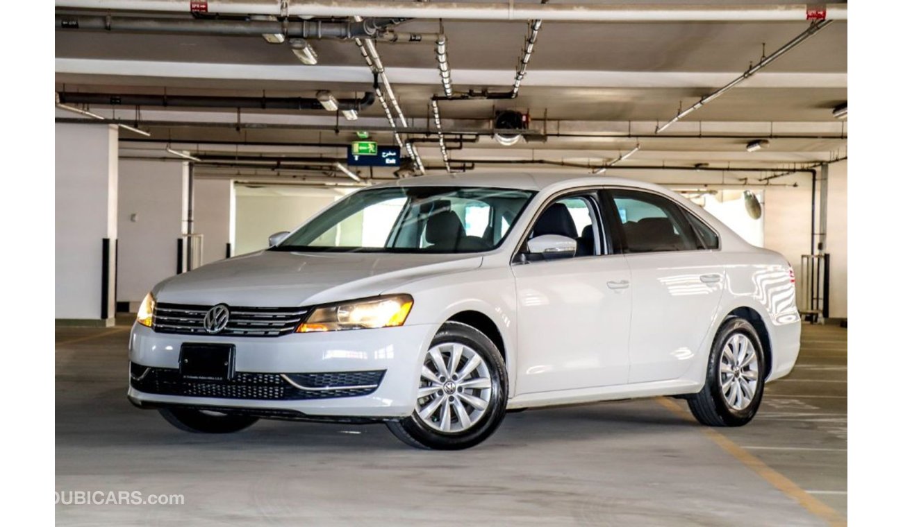 Volkswagen Passat Volkswagen Passat 2014 GCC under Warranty with Zero Down-Payment.