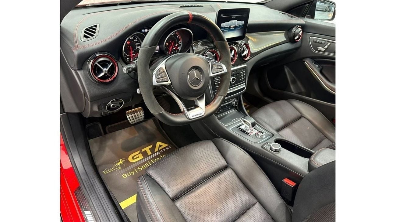 Mercedes-Benz CLA 45 AMG Std 2018 Mercedes Benz CLA45 AMG 4MATIC, Warranty, Service History, Full Options, GCC