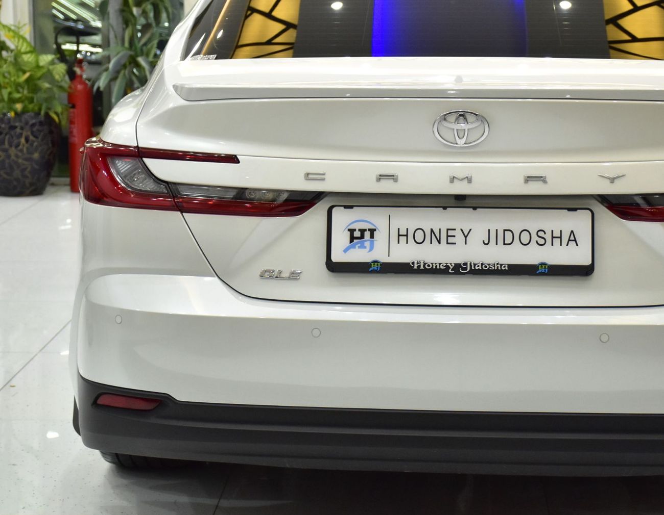 Toyota Camry EXCELLENT DEAL for our Toyota Camry GLE ( 2025 Model ) in White Color GCC Specs