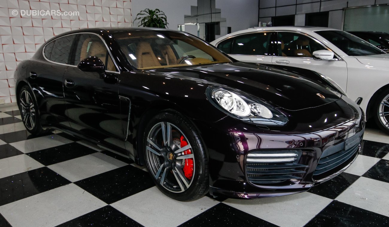 Porsche Panamera Turbo with 2 years of warranty