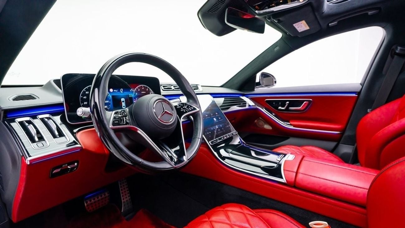 Mercedes-Benz S 580 4MATIC - 2022 - GCC Specs - Under Warranty and Service Contract