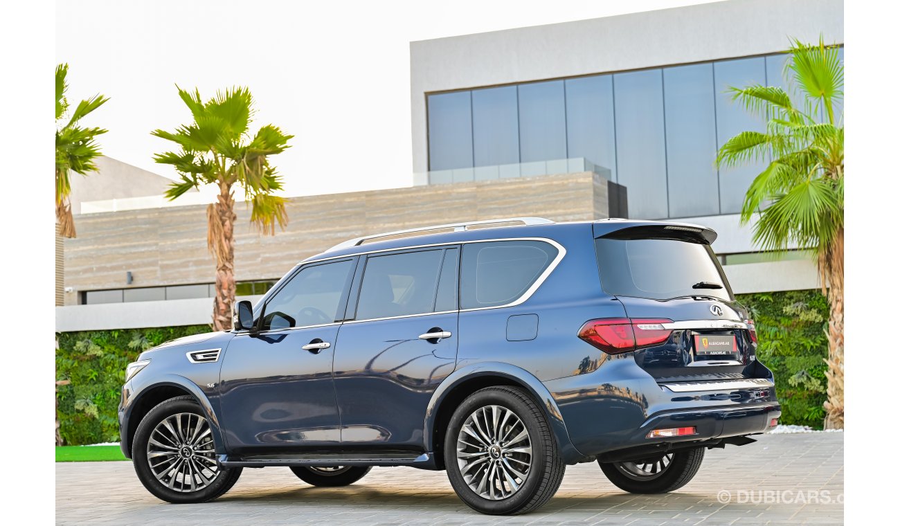 Infiniti QX80 Luxury 5.6L | 3,719 P.M  | 0% Downpayment | Full Infiniti History!