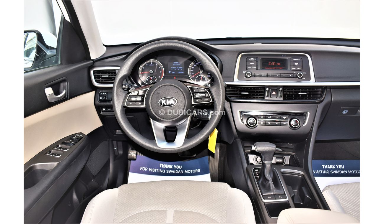 Kia Optima AED 929 PM 2.0L LX GCC DEALER WARRANTY