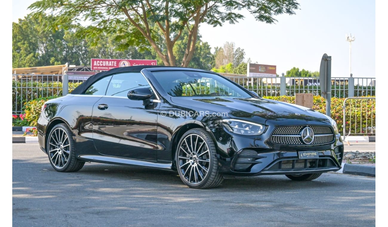 Mercedes-Benz E450 Coupe Mercedes E450 AMG V6 Convertible 2022 USA ( GPS is GCC & Facelift is GCC )
