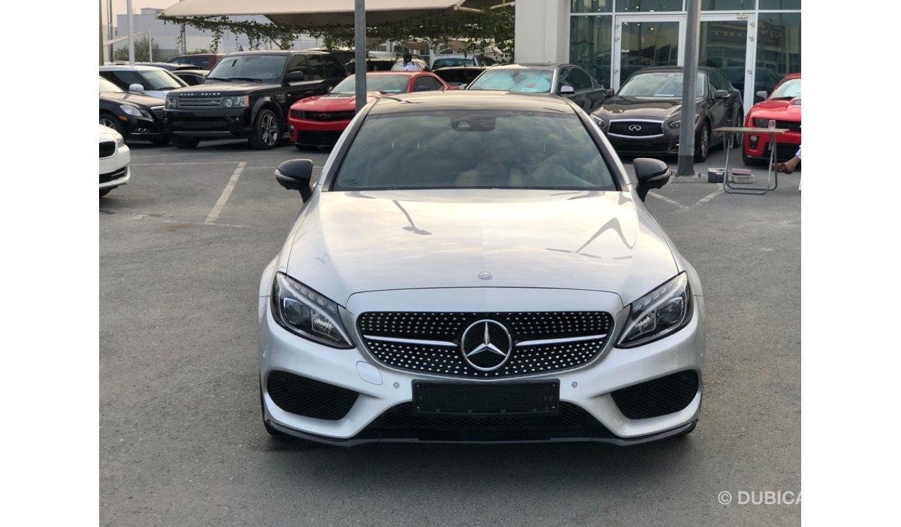 Mercedes-Benz C 200 Coupe MERCEDES BENZ C200 COUPE MODEL 2017 GCC car prefect condition full option panoramic roof leather se