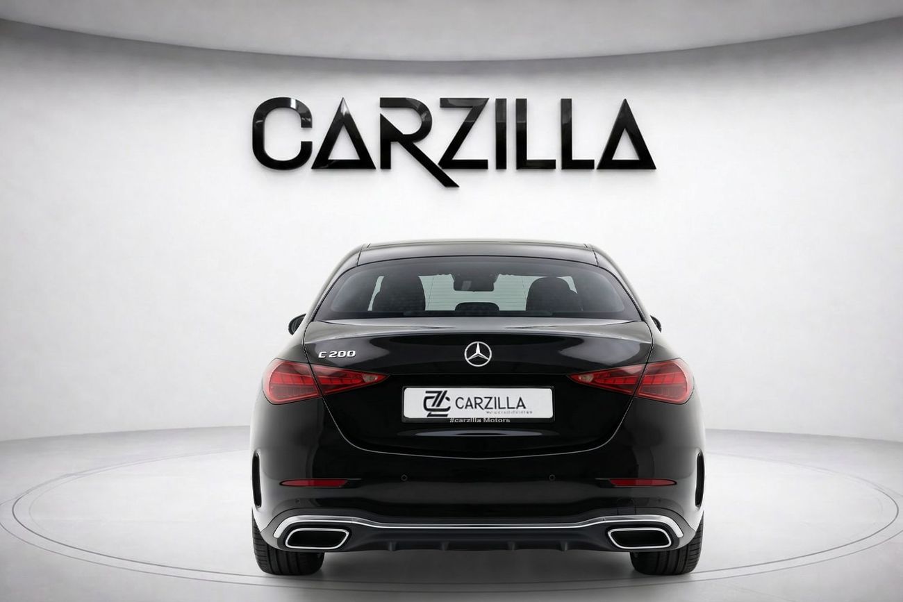 Mercedes Benz C200 AED 2,252 / Monthly l 0% Down Payment l Mercedes-Benz C200 l Excellent Condition