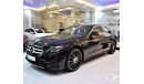 مرسيدس بنز E300 ORIGINAL PAINT ( صبغ وكاله ) SINGLE OWNER, FULL SERVICE HISTORY! Mercedes Benz E300 2017 Model GCC S
