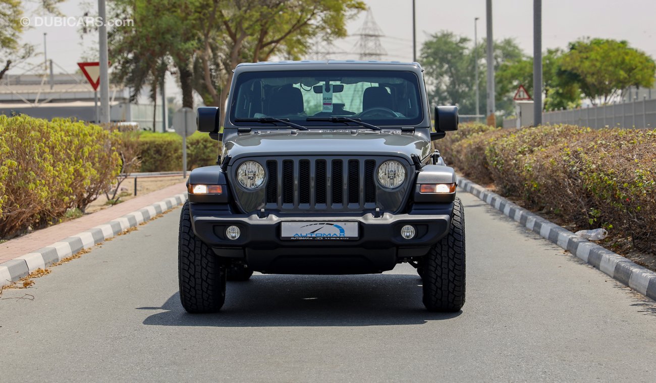 Jeep Wrangler Unlimited Sport Plus V6 3.6L , GCC , 2021 , 0Km , W/3 Yrs or 60K Km WNTY @Official Dealer