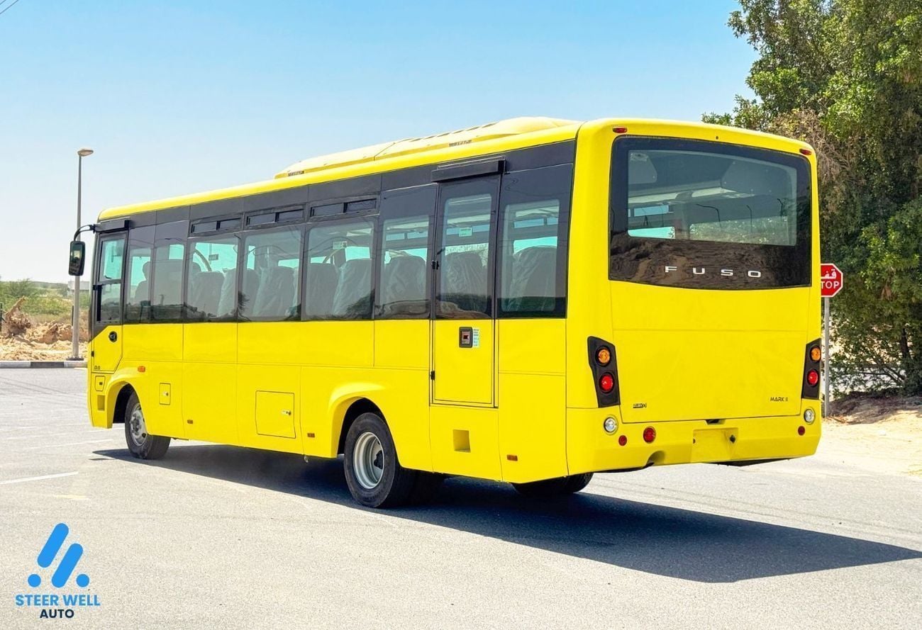 Mitsubishi Fuso BA 3.9L Diesel RWD Bus | 37 Seats | Powerful AC | ABS | Emergency Exit Door