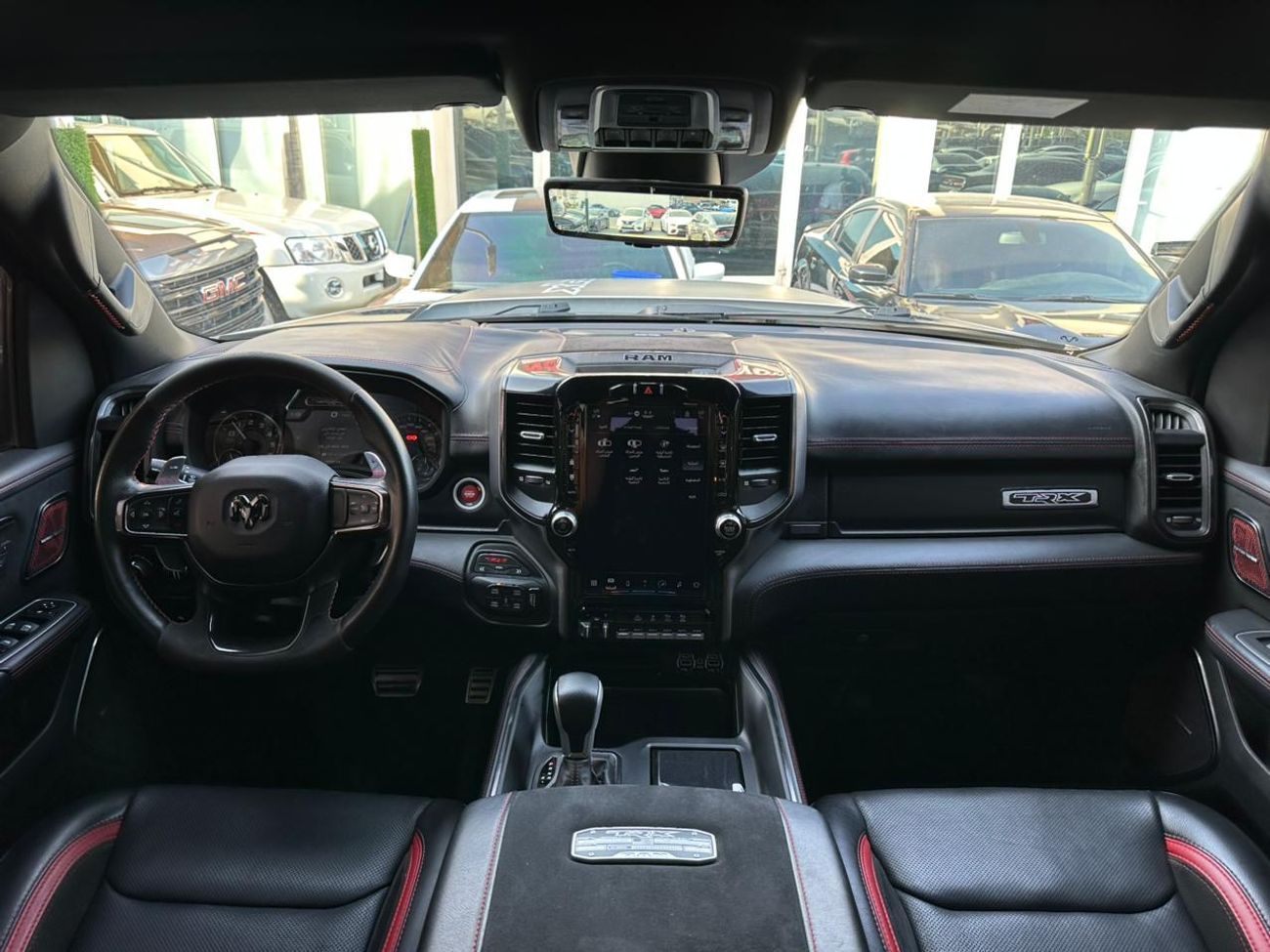 رام 1500 TRX DODGE RAM TRX 6.2 SUPER CHARGE 2022 GCC FULL OPTION ORIGINAL PAINT PERFECT CONDITION UNDER WARRANTY