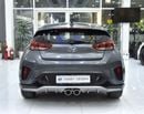 Hyundai Veloster EXCELLENT DEAL for our Hyundai Veloster 1.6L Turbo ( 2019 Model ) in Grey Color GCC Specs
