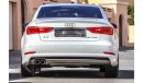 Audi A3 40 TFSI full option AED 1.355 P.M with 0% D.P under warranty