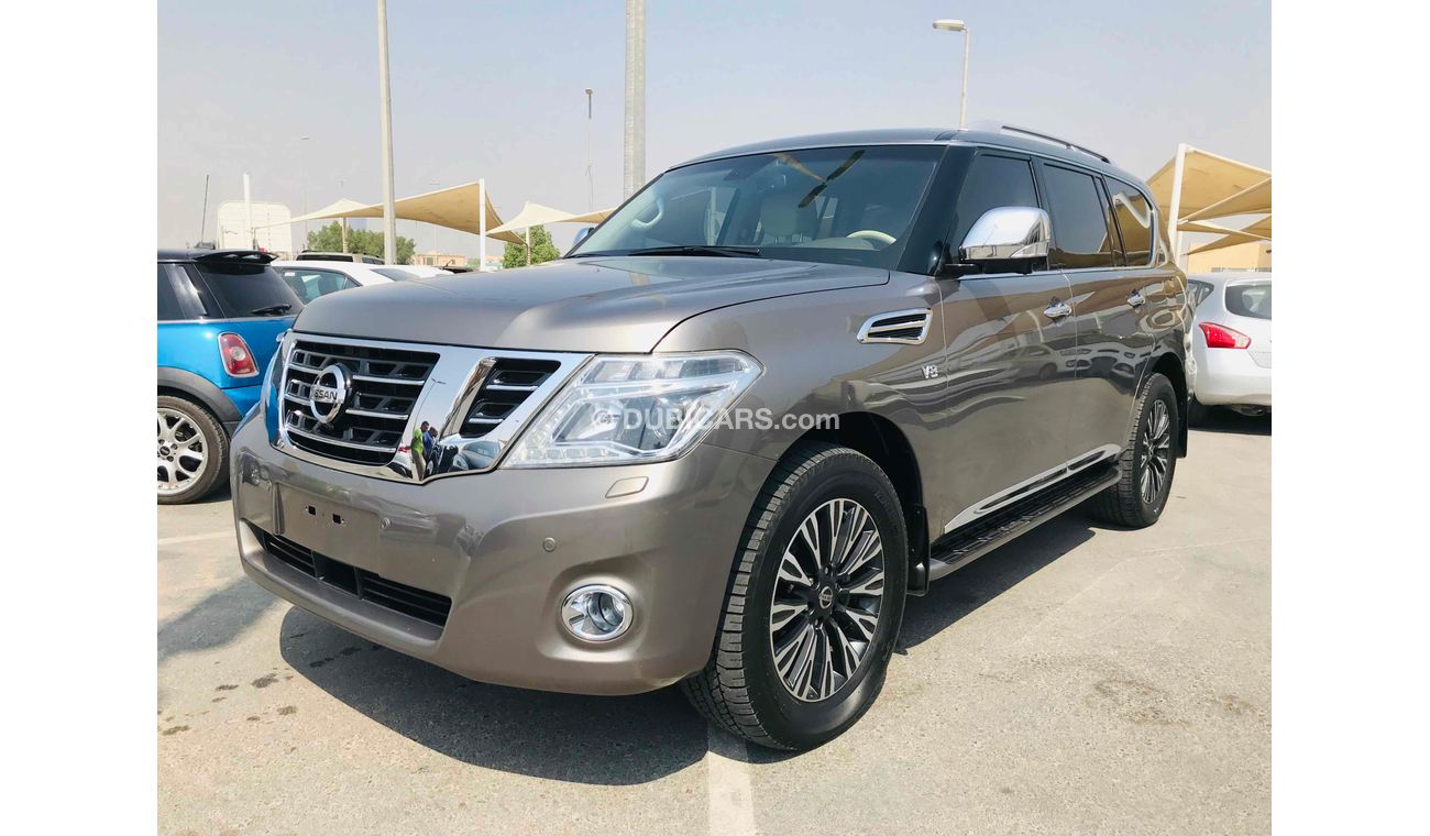 Nissan Patrol فل ابشن مكينه كبيره سياره نظيفه جدا بحاله ممتاذه بدون حوادث ضمان شاسيه جير ماكينه