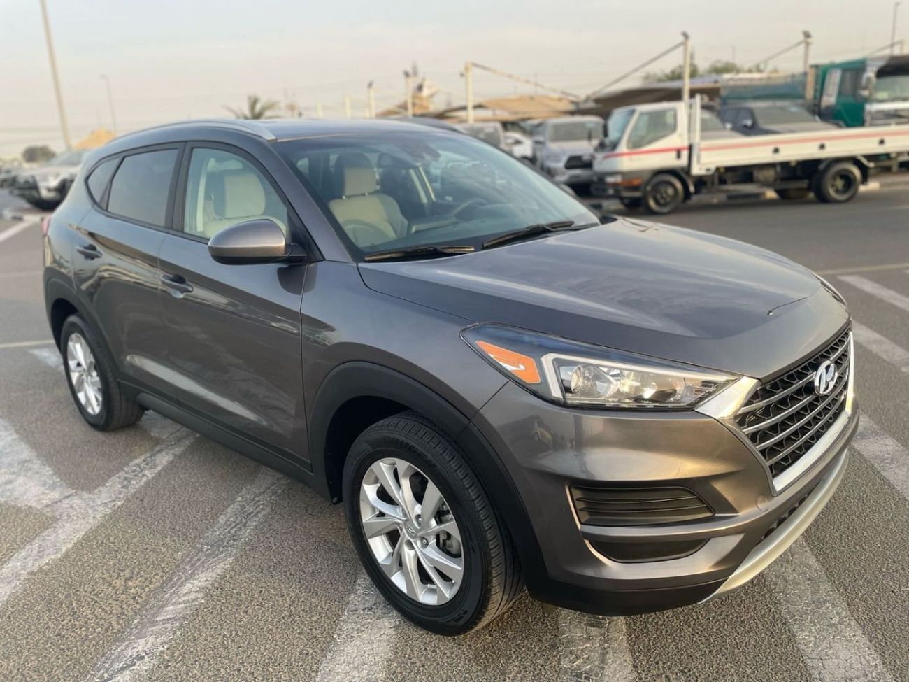 هيونداي توسون 2021 Hyundai Tucson Value Edition 2.0L V4 - Push Start BSM Radar With Electric Seat - Rear CAM 2 Key