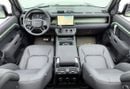 لاند روفر ديفندر 2023 Land Rover Defender P400 110 75th Anniversary, 2028 LR Warranty + Service Pack, Low Km, GCC