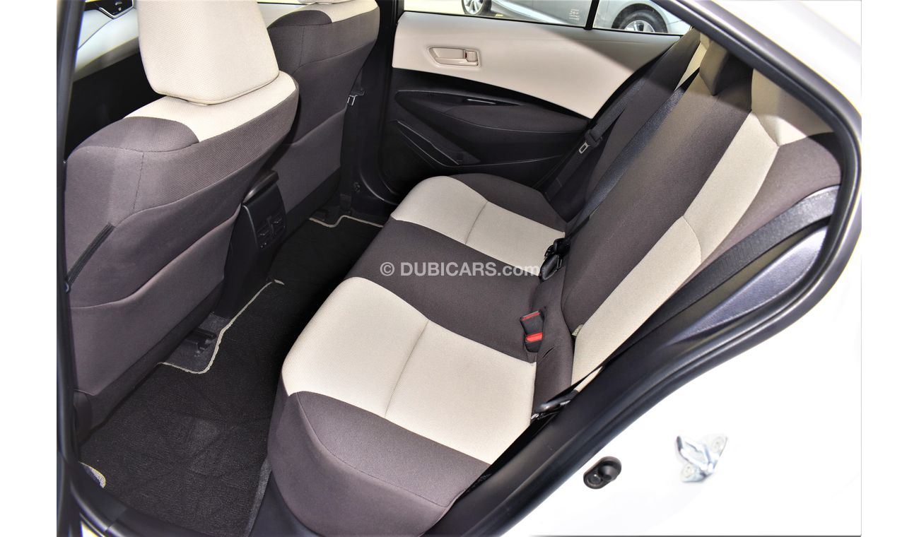 Toyota Corolla AED 1006 PM | 1.6L XLI GCC DEALER WARRANTY