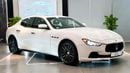 Maserati Ghibli BEST WHITE S Q4 V6 || TOP RANGE || GCC || RED INTERIOR || ACCIDENT FREE ||