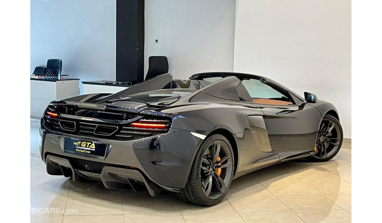 مكلارين 650S 2015 McLaren 650S Spider Sapphire Black, McLaren Warranty-Service History, GCC