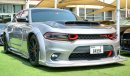 Dodge Charger Charger R/T Hemi V8 2018/SRT Wide Body/Leather Seats/Customized Rims and Lights/Very Good Condition