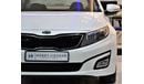 Kia Optima PERFECT CONDITION KIA Optima 2014 Model!! in White Color! GCC Specs