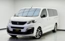 Peugeot Traveller 2019 Peugeot Traveler,Agency Warranty + Service Contract,Agency Full Service History,GCC