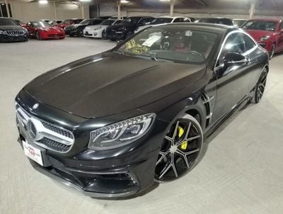 مرسيدس بنز S 550 كوبيه MERCEDES S CLASS COUPE S550 BLACKBISON WALDAERO KIT 4.7L 2015, BURMESTER SPEAKER, SIX BUTTONS AND MO