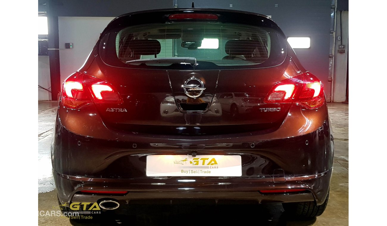 أوبل أسترا 2014 Opel Astra Turbo, Warranty, Full History, GCC